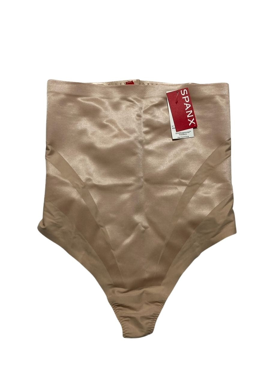 SPANX OnCore Firm Control High-Waist Brief CHAMPAGNE BEIGE L