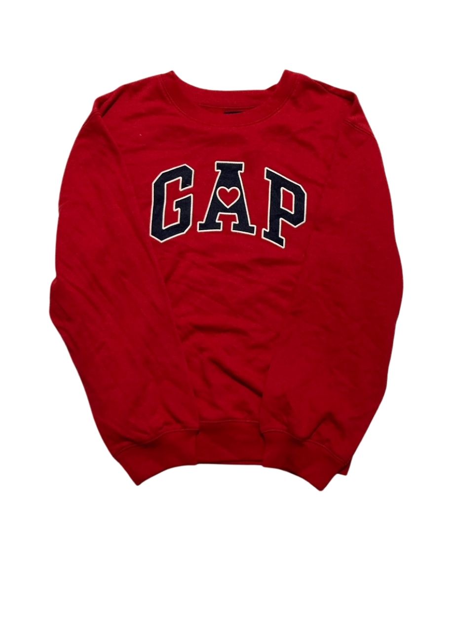 GAPBODY Cotton Oversized Jumper MODERN RED M