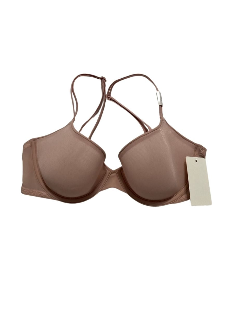 CALVIN KLEIN Sheer Marquisette Lightly Lined Demi Bra SUBBUED 32C