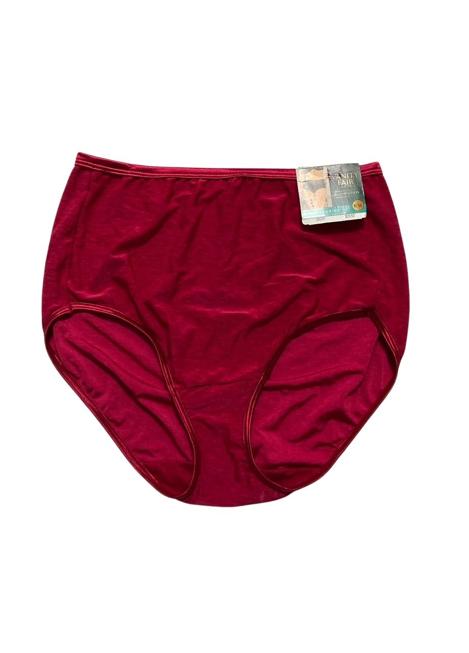 VANITY FAIR Illumination Brief Panty LEGACY RED XL