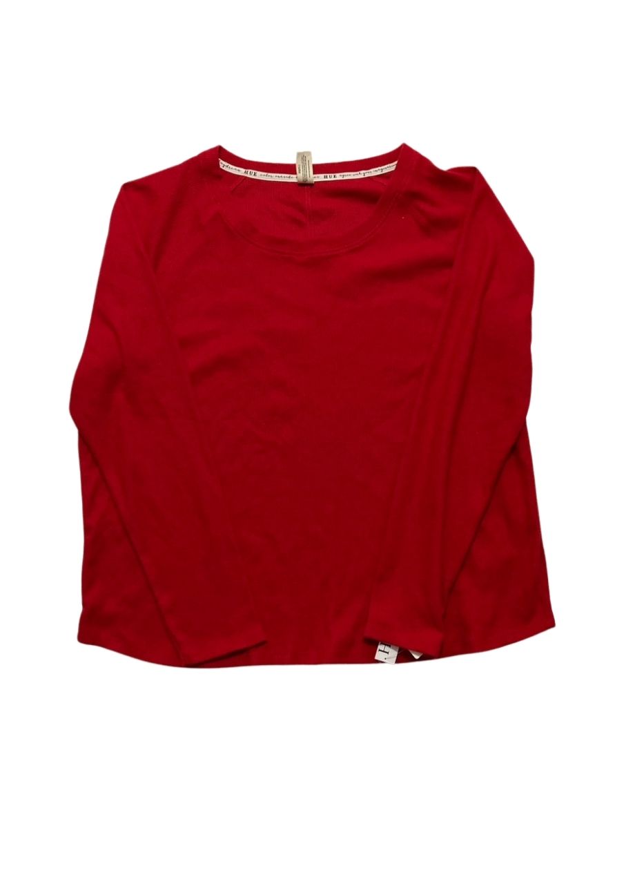 HUE Sleep and Lounge Pajama Top RED XL
