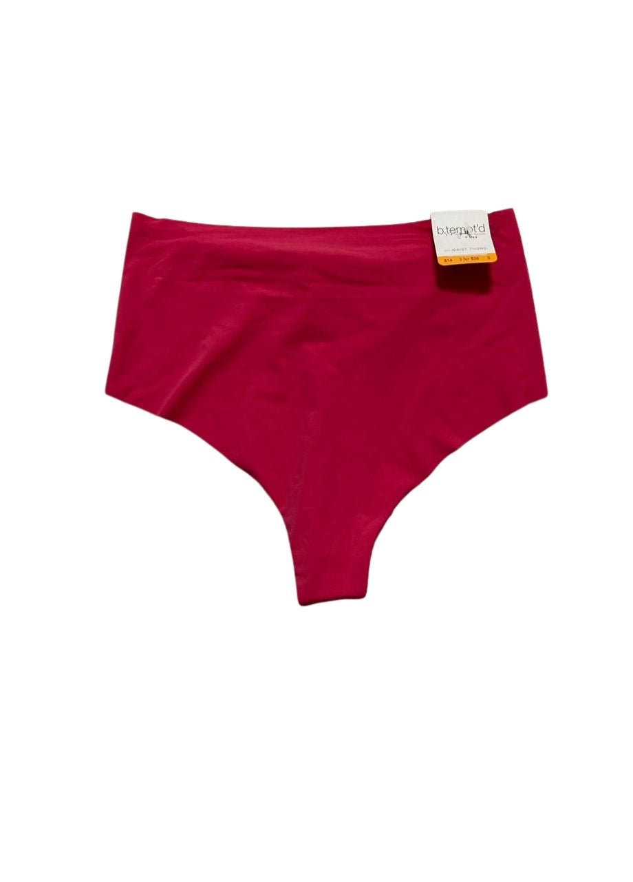 B.TEMPT'D B.bare Hi Waist Thong RASP SORBET S