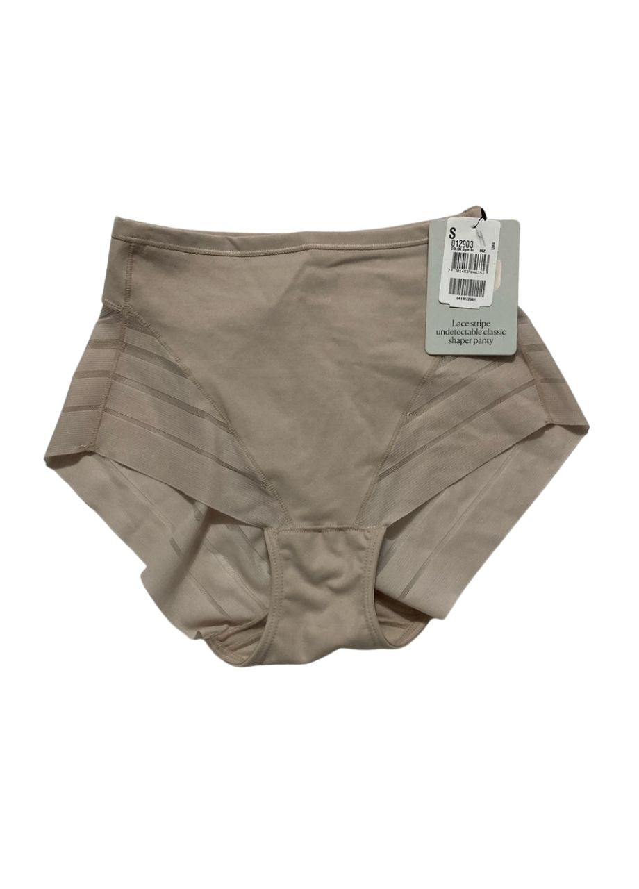 LEONISA High Waisted Invisible Tummy Control Shapewear BEIGE S