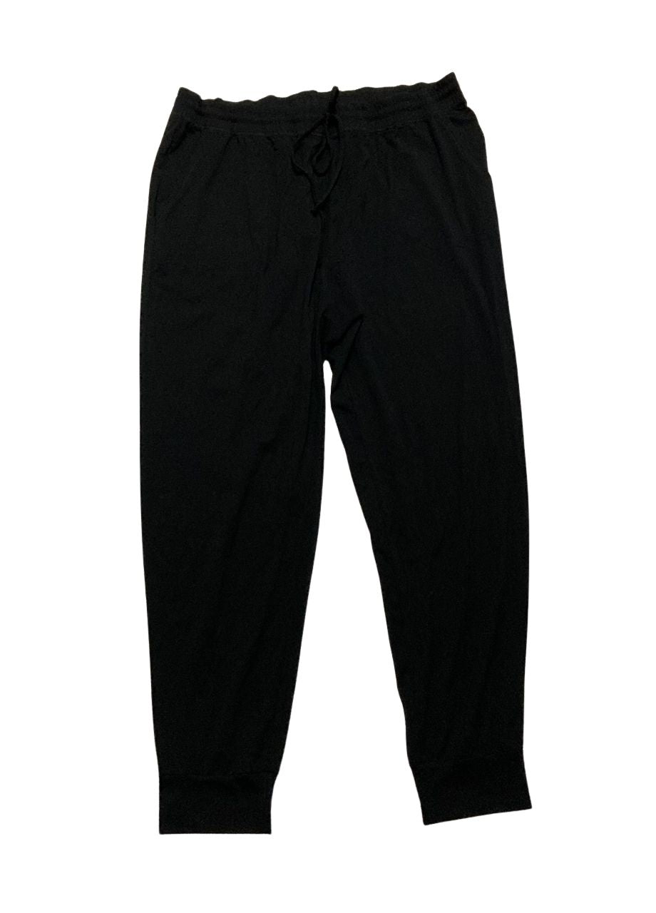 STATE OF DAY Jogger Pajama Pants Deep Black BLACK XL