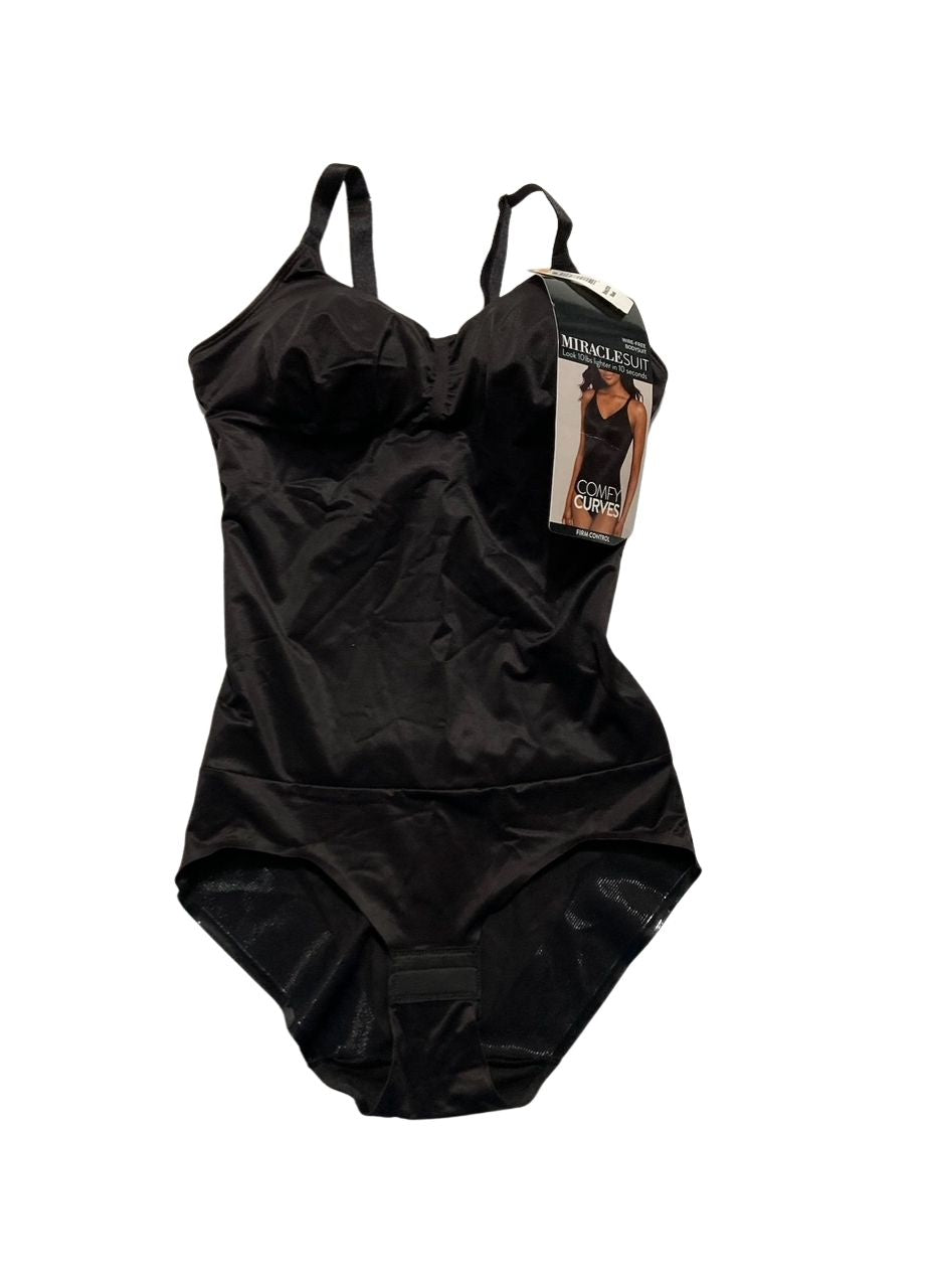 MIRACLESUIT Comfy Curves Firm Control Bodysuit BLACK S