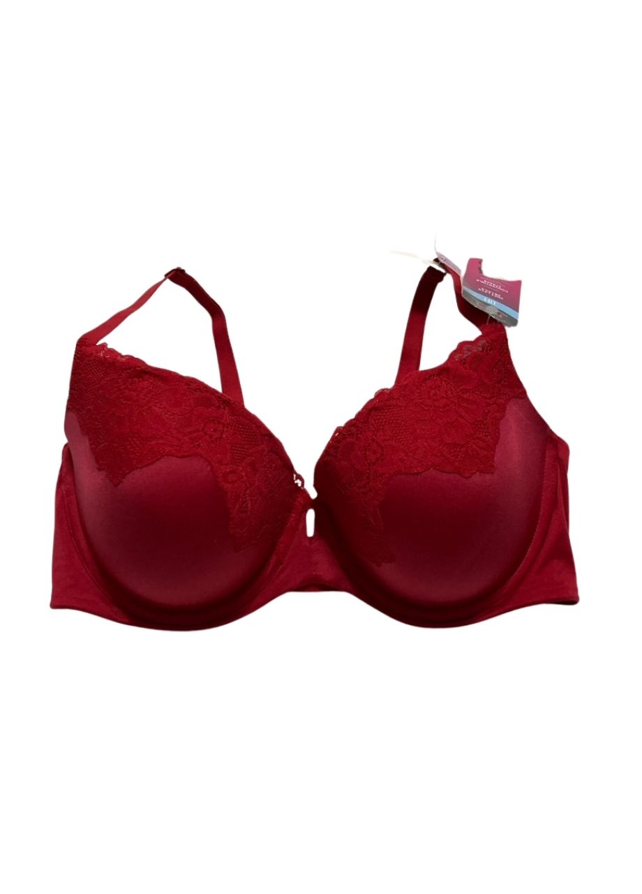 MAIDENFORM Comfort Devotion Your Lift Underwire Bra IMPULSE RED 38D