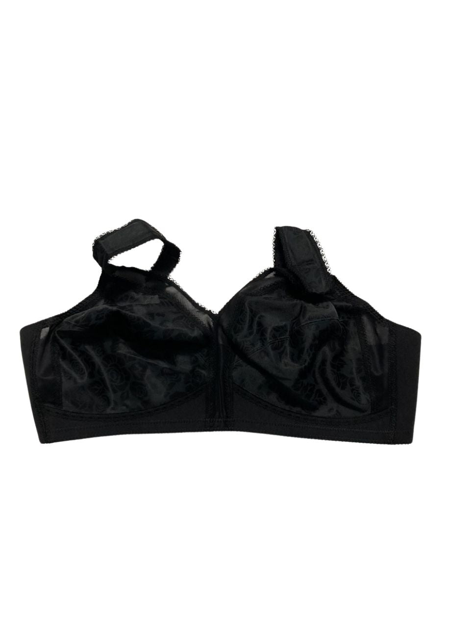PLAYTEX Wireless Bra 18 Hour Plus-Size Bras Available BLACK 48B