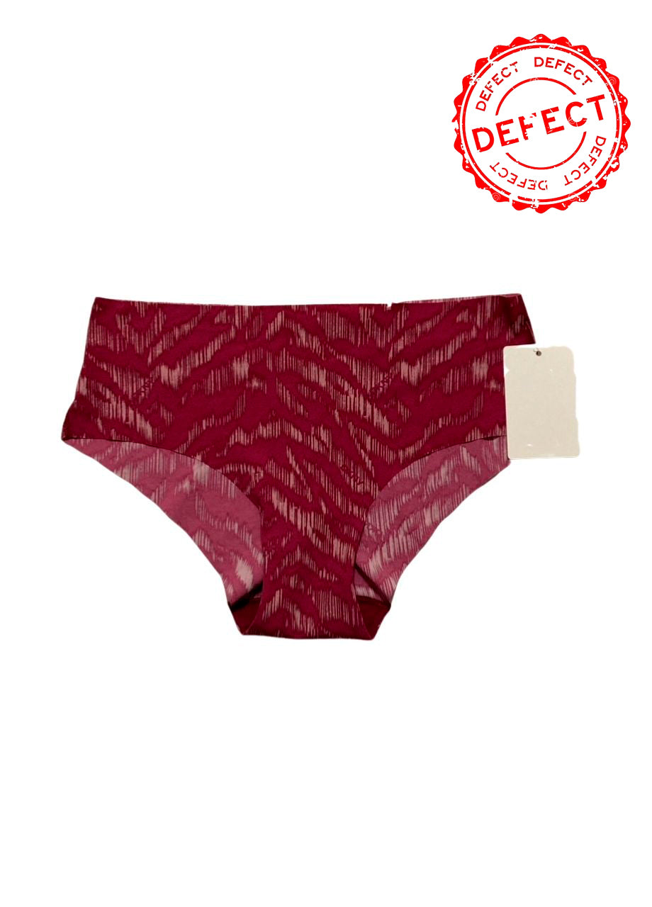 NWD FELINA Modern Mock-Wrap Brief RED S