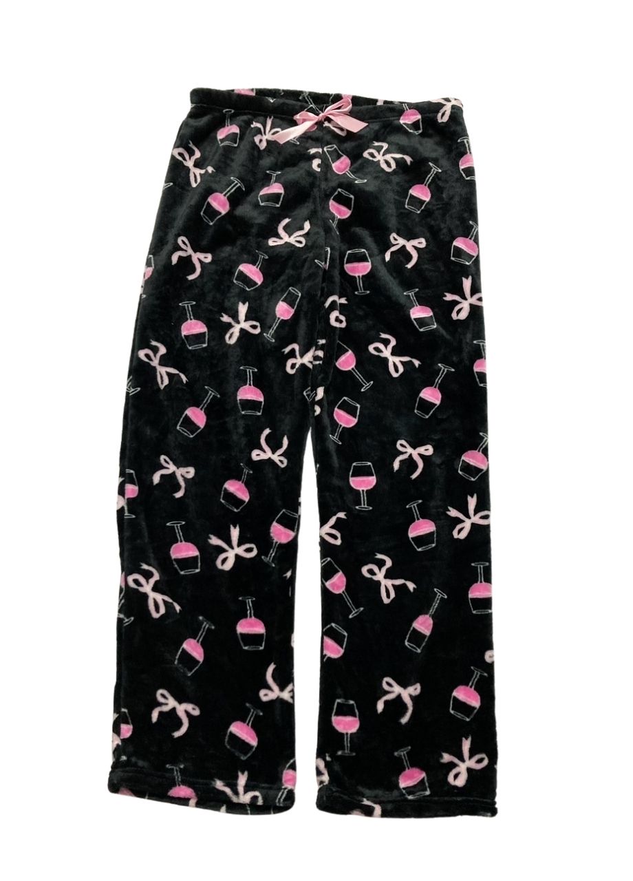 WEEKENDING Breast Plush Pajama Pant BLACK XL