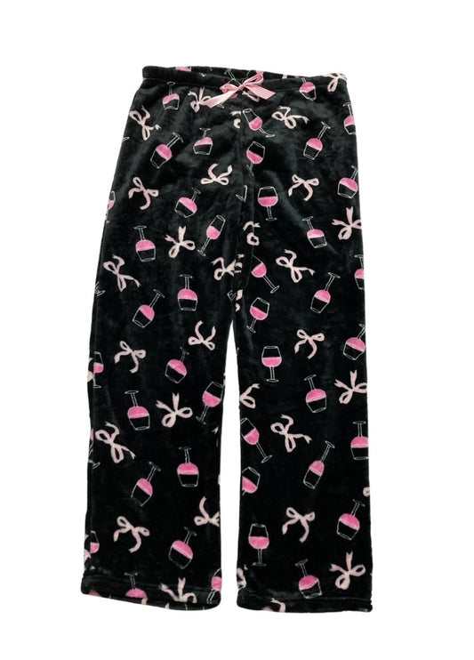 WEEKENDING Breast Plush Pajama Pant BLACK XL