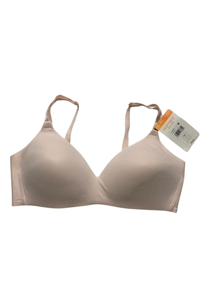 WARNER'S Comfort Wireless Lightly Lined T-Shirt Bra ROSEWATER 34C