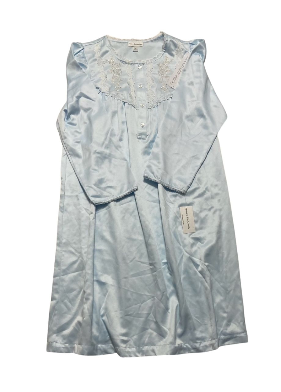 MISS ELAINE Sleepshirt Long BLUE M