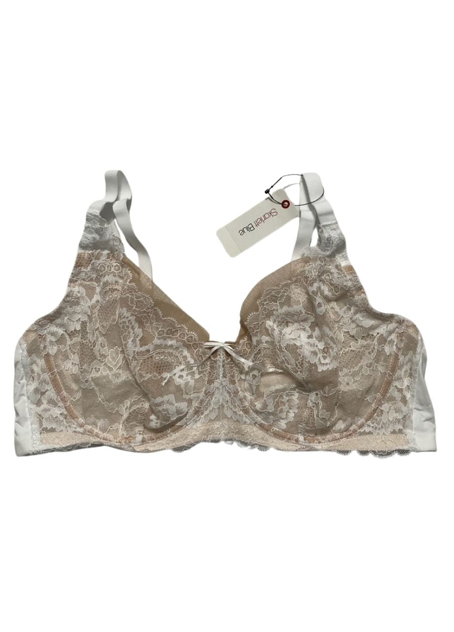 SKARLETT BLUE Lace Balconette Bra WHITE 38D
