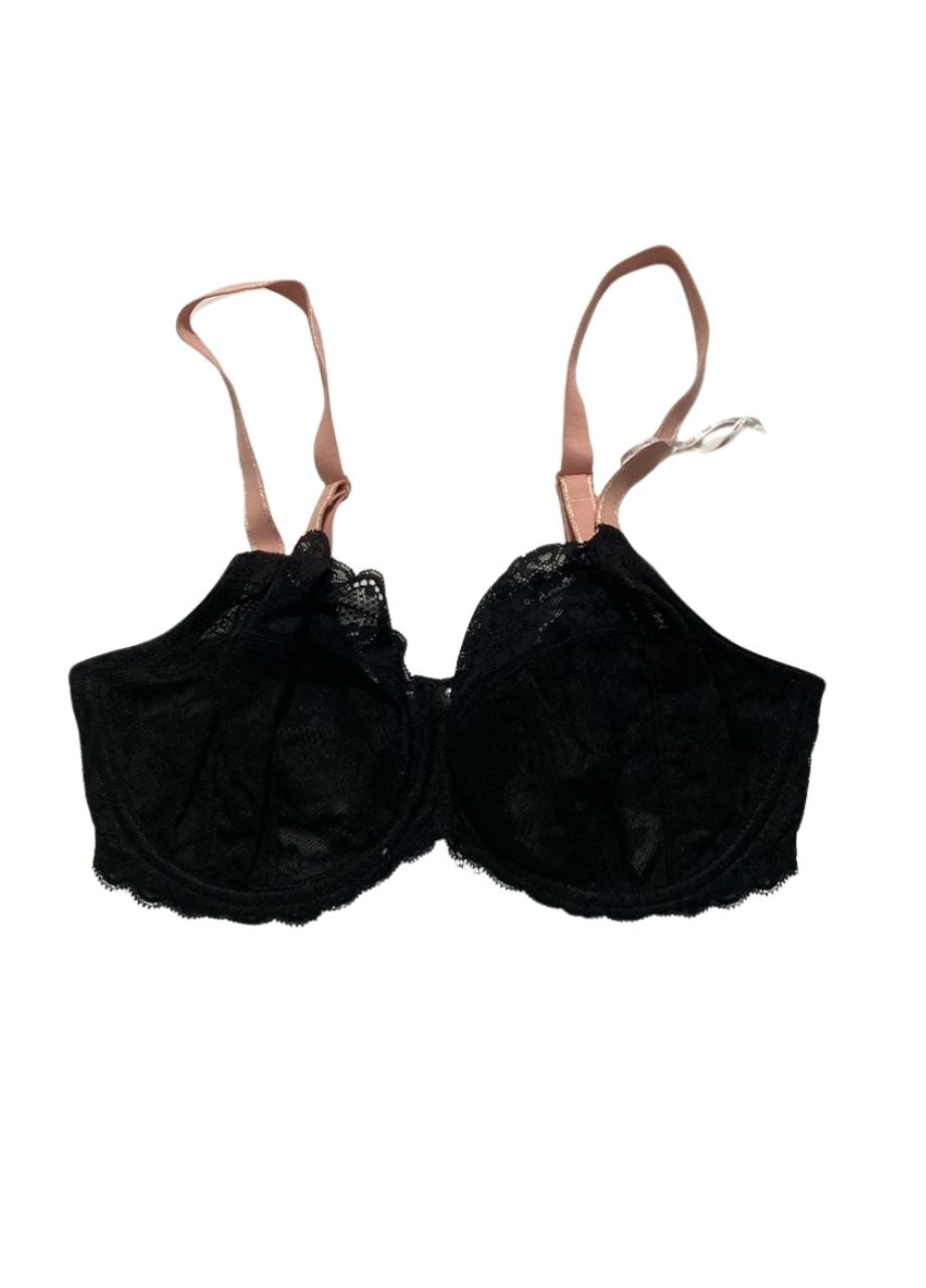 FREYA Offbeat Underwire Side Support Bra BLACK 34F