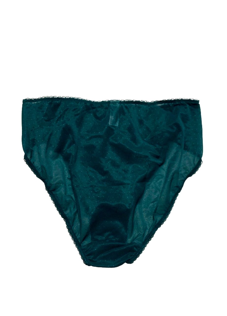 WACOAL Retro Chic Hi Cut Brief Panty GREEN XL