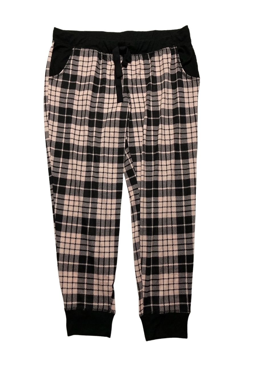 JENNI Cotton Flannel Pajama Pants PEACH L