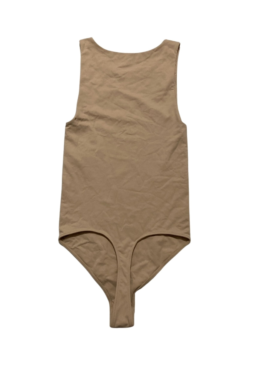 STATE OF DAY Seamless Thong Bodysuit NUDE XS