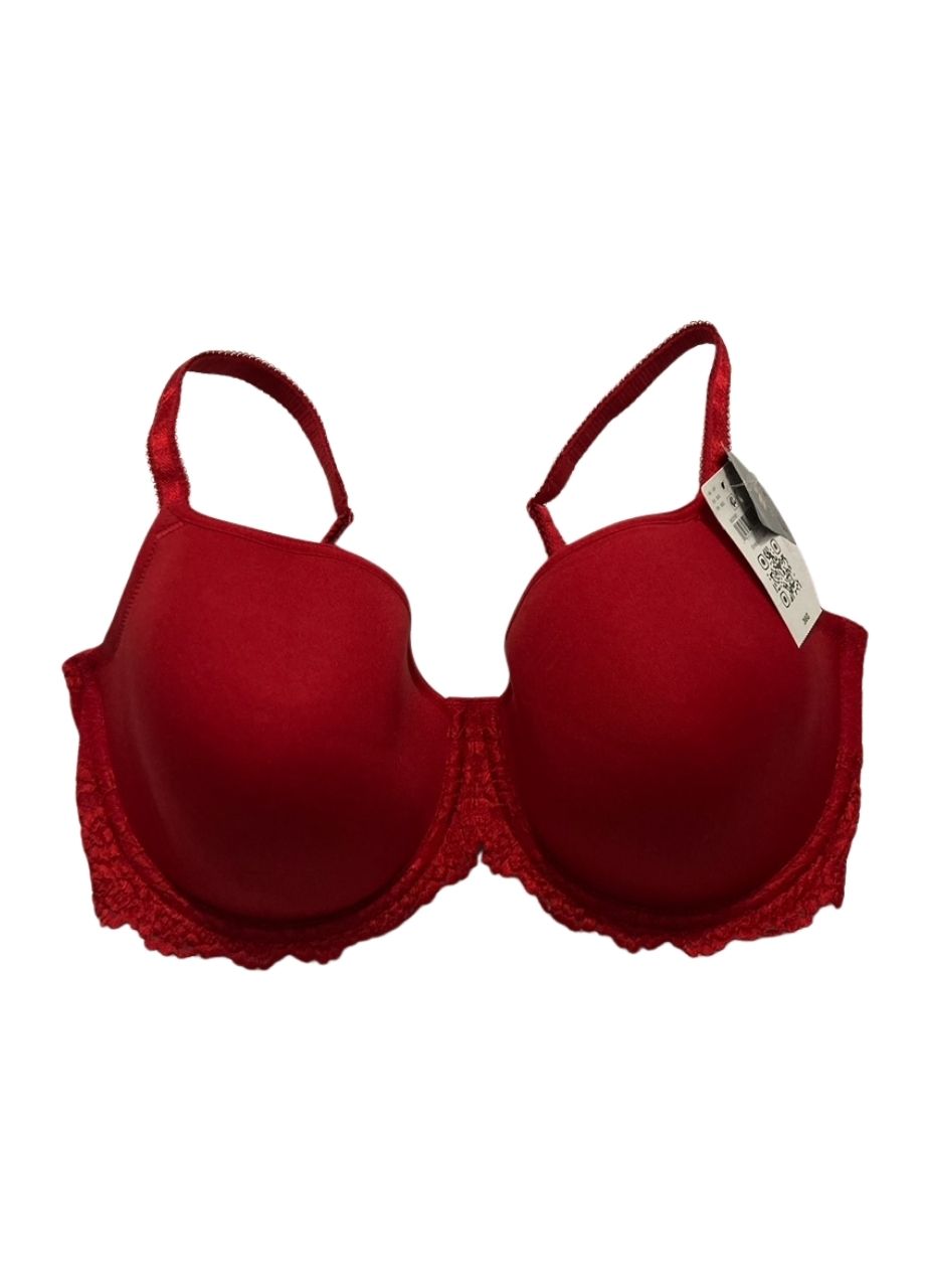 WACOAL Embrace Lace Lightly Padded Underwire T-Shirt EQUESTRIAN RED 36G