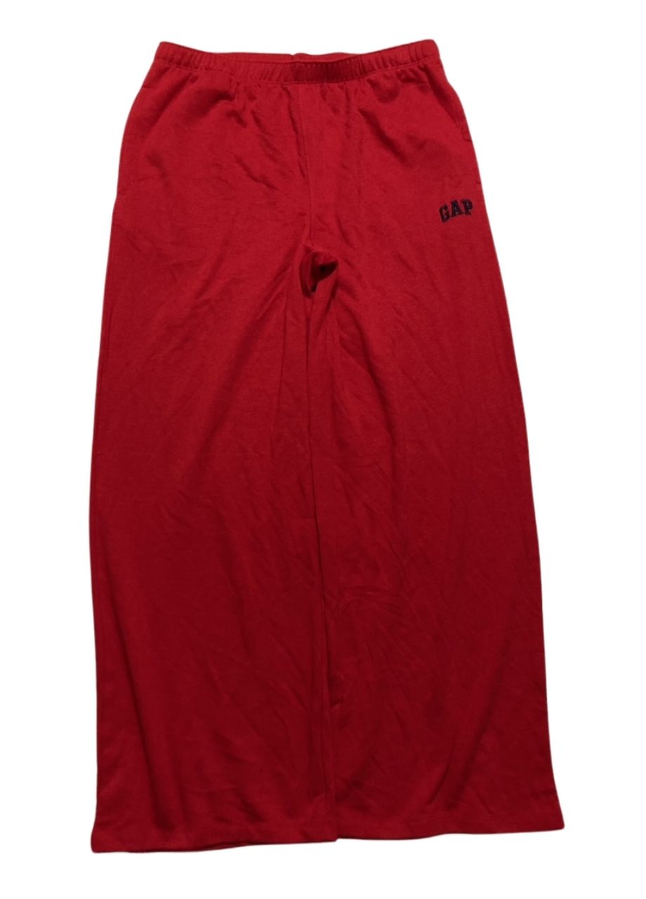 GAPBODY Pull-On Wide-Leg Crop Pants MODERN RED M