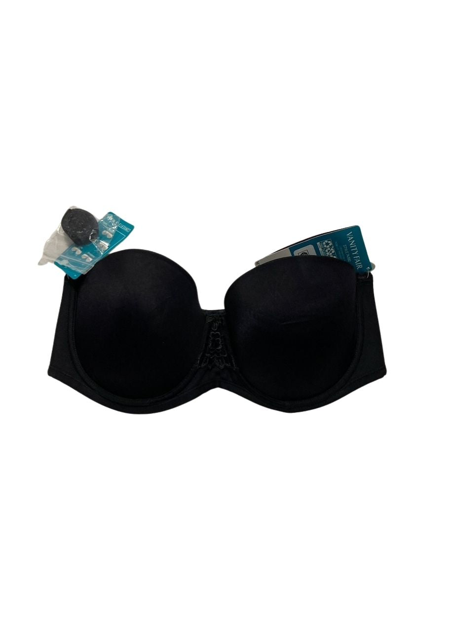 VANITY FAIR Beauty Back Smoothing Strapless Bra BLACK 36C