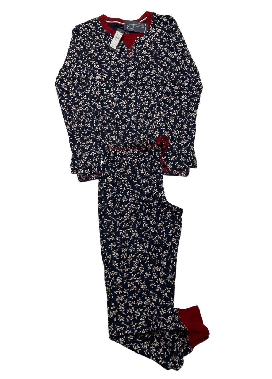 TOMMY HILFIGER Crewneck Top & pant pajama set HOLLY BERRY S