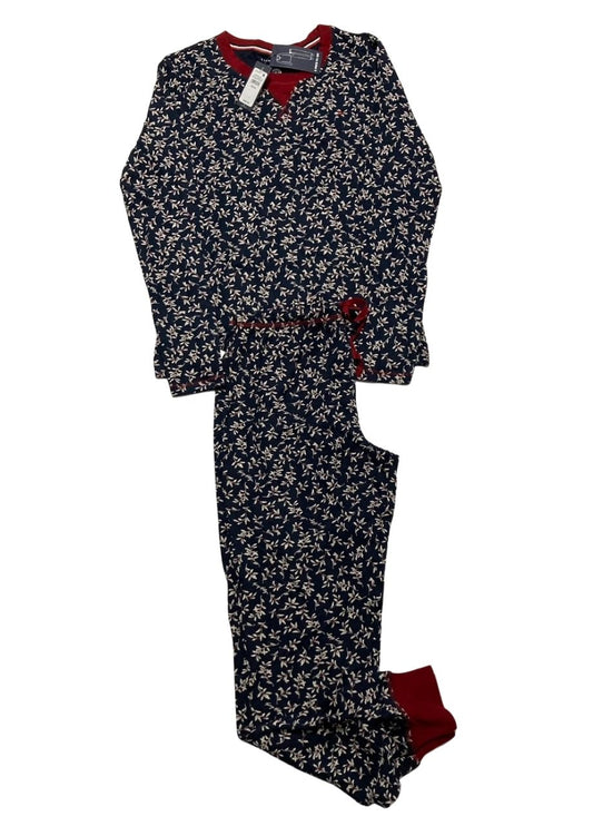 TOMMY HILFIGER Crewneck Top & pant pajama set HOLLY BERRY S
