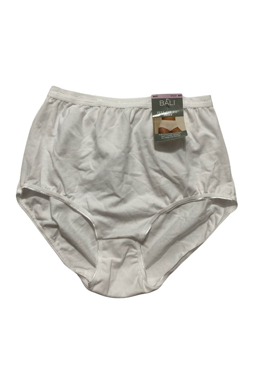 NWD BALI Stretch Brief Panty WHITE M