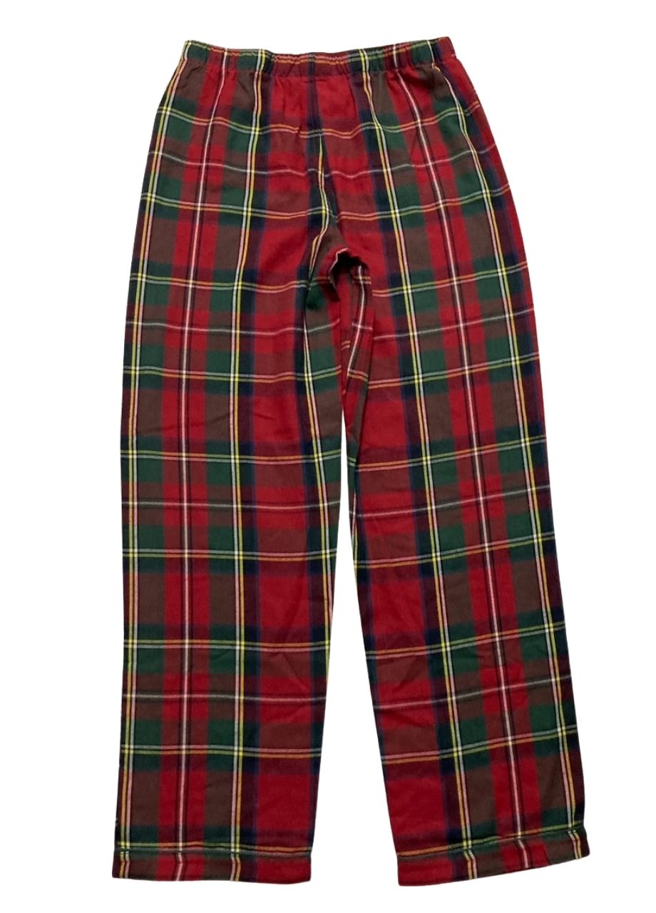 POLO RALPH LAUREN Kids Long Sleeve Pajama Bottom MULTICOLOR L