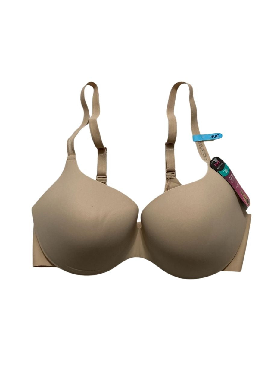 MAIDENFORM Comfort Devotion Dreamwire Back Smoothing Underwire ALMOND 40C