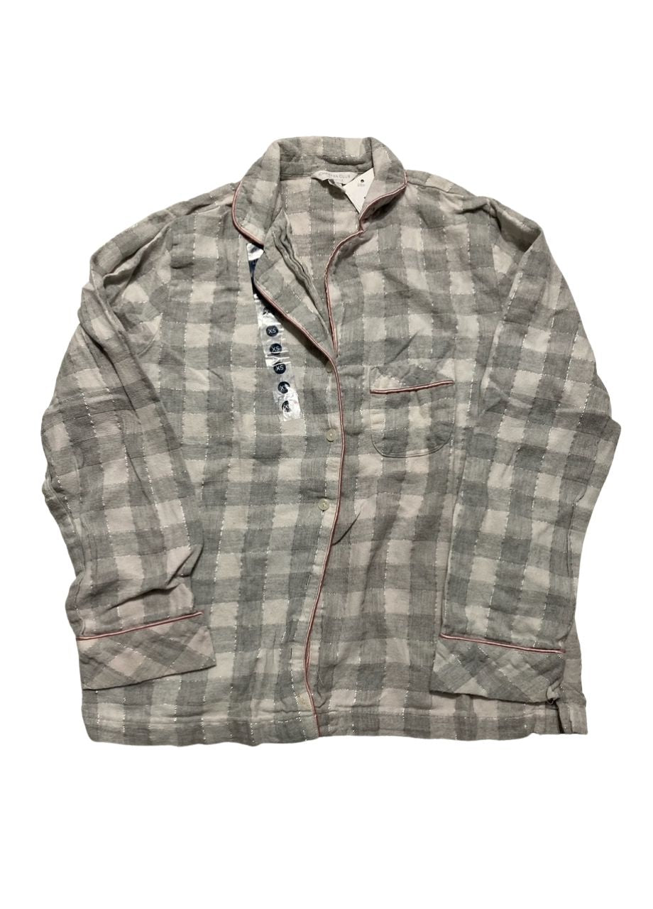 NWD CHARTER CLUB Cotton pajama set GREY XL