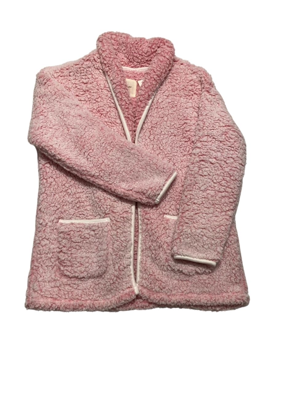 CUDDL DUDS Snuggle Up Sherpa Cardi PINK M