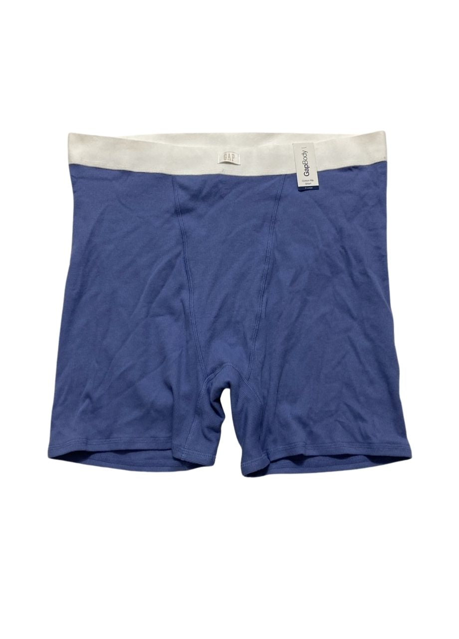 GAPBODY Cotton rib short BLUE
