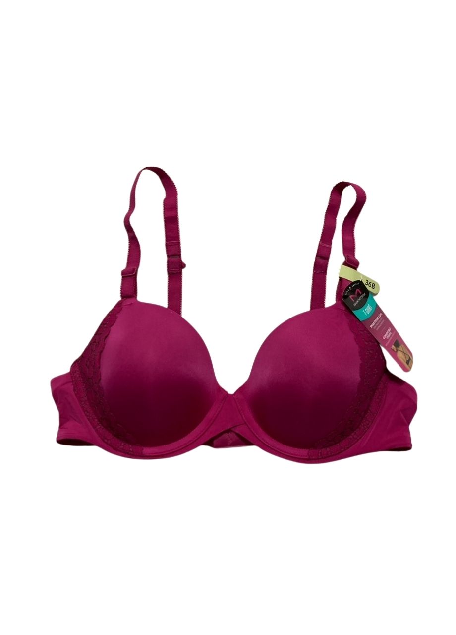 MAIDENFORM Tailored Demi T-Shirt Bra PURPLE 36B