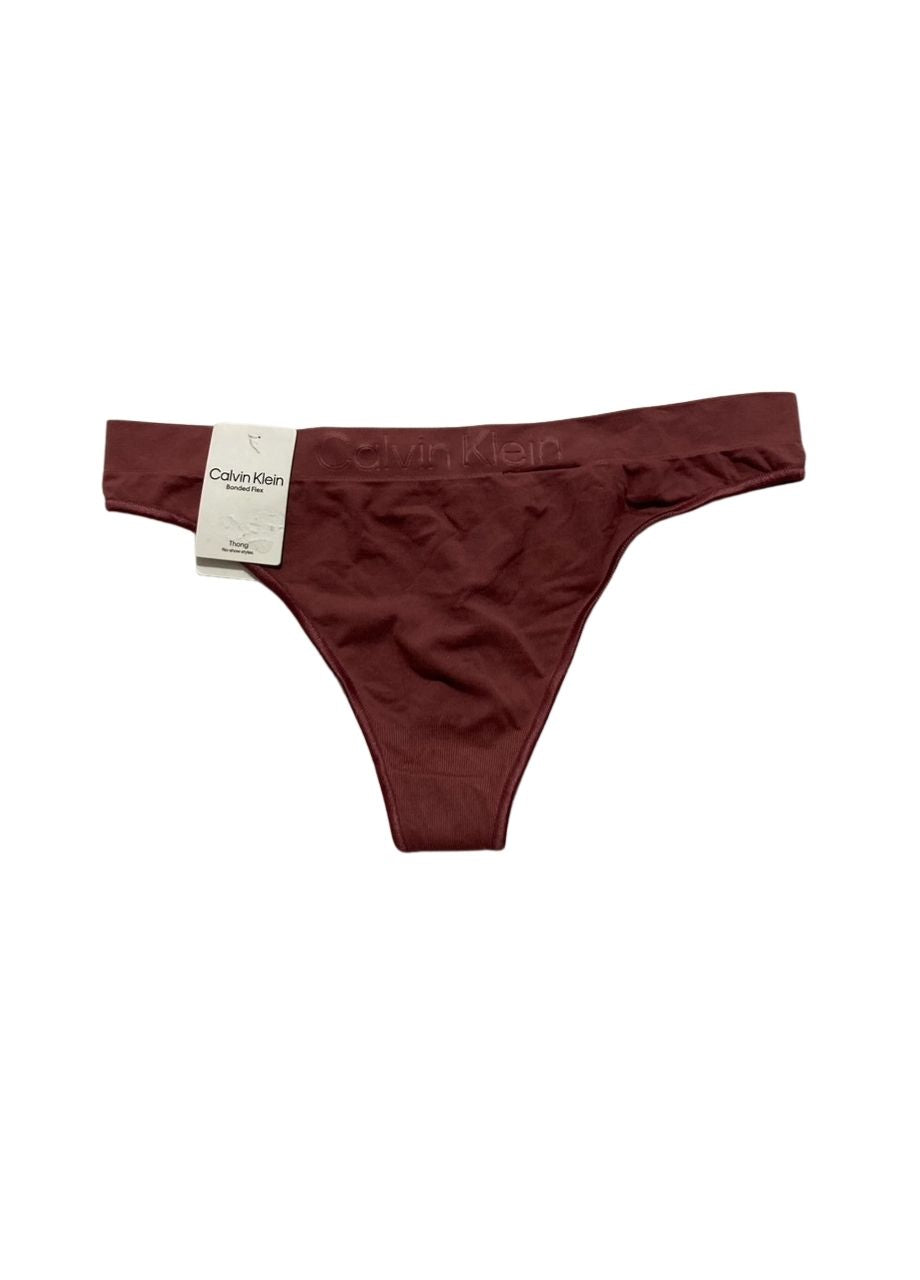 CALVIN KLEIN Bonded Flex Bikini CRUSHED BERRY XS