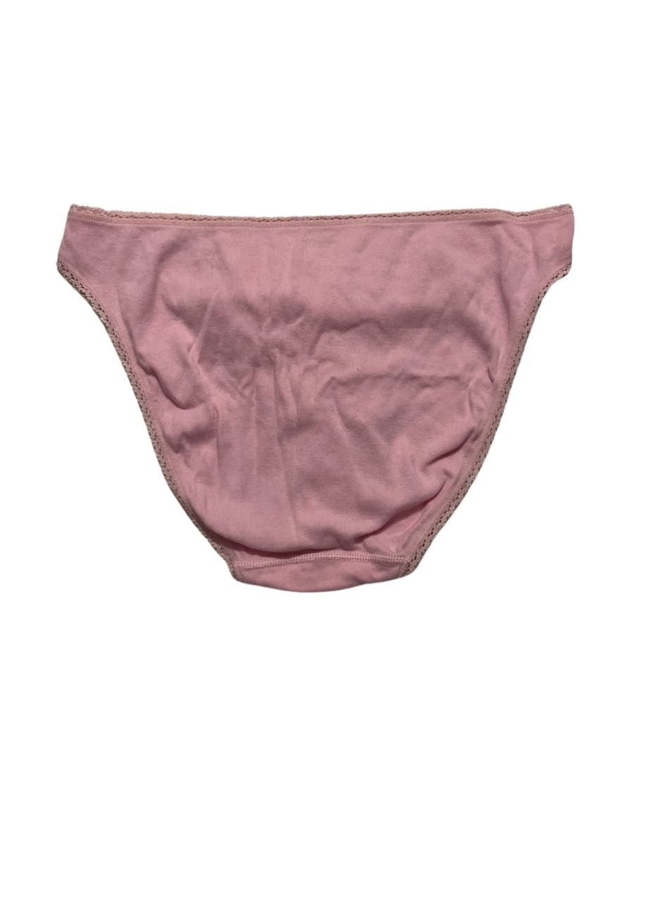 CHARTER CLUB Everyday Cotton Bikini Underwear ROSE L