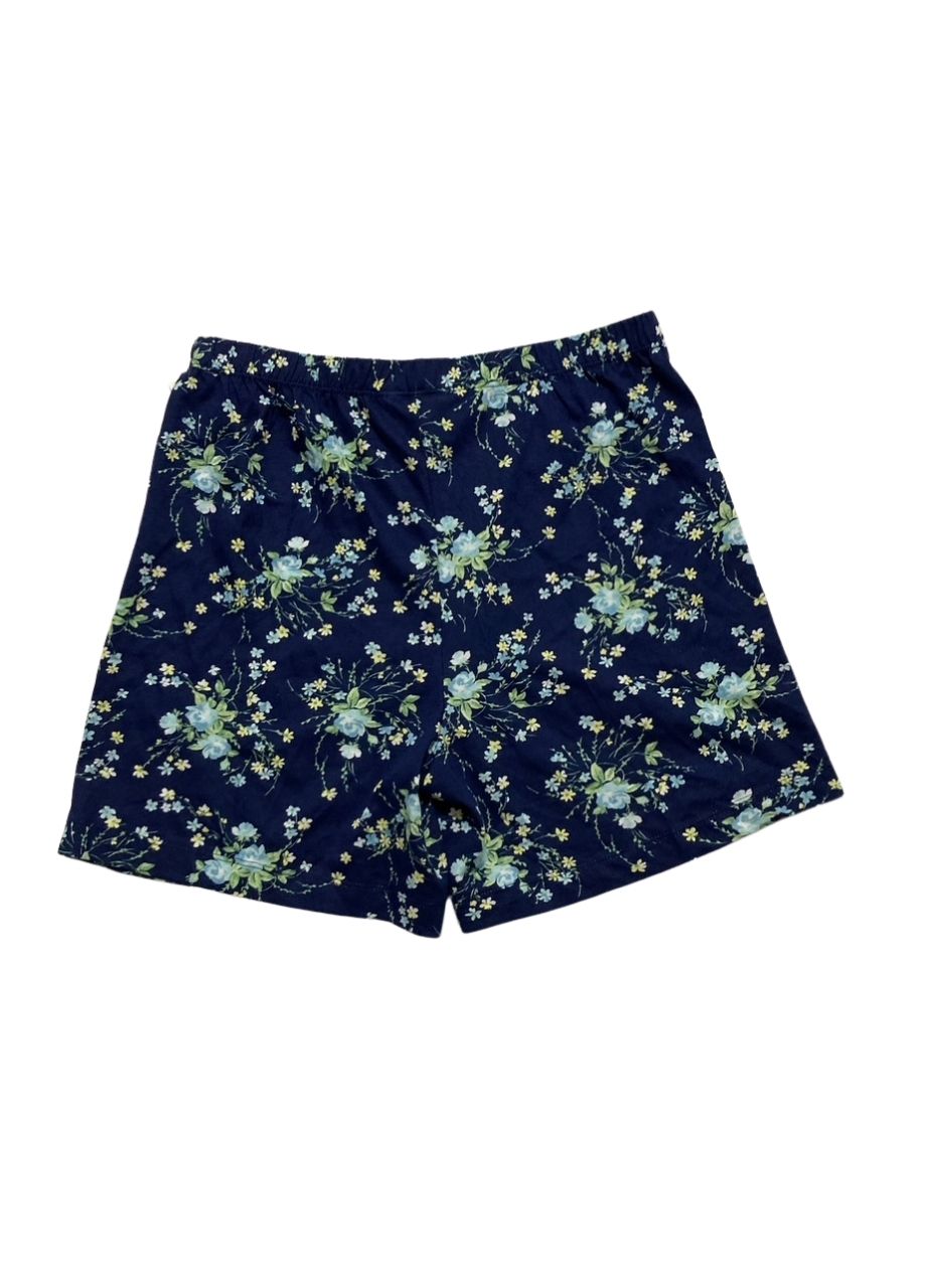 CHARTER CLUB Only short pajama NAVY FLORAL XS