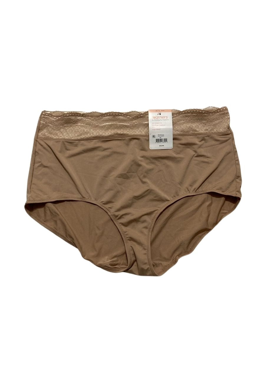 WARNER'S No Pinching No Problem Microfiber TOASTED ALMOND 3XL