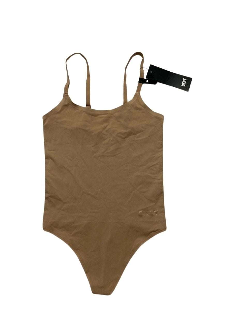 DKNY Seamless Litewear Shaping Bodysuit BEIGE S