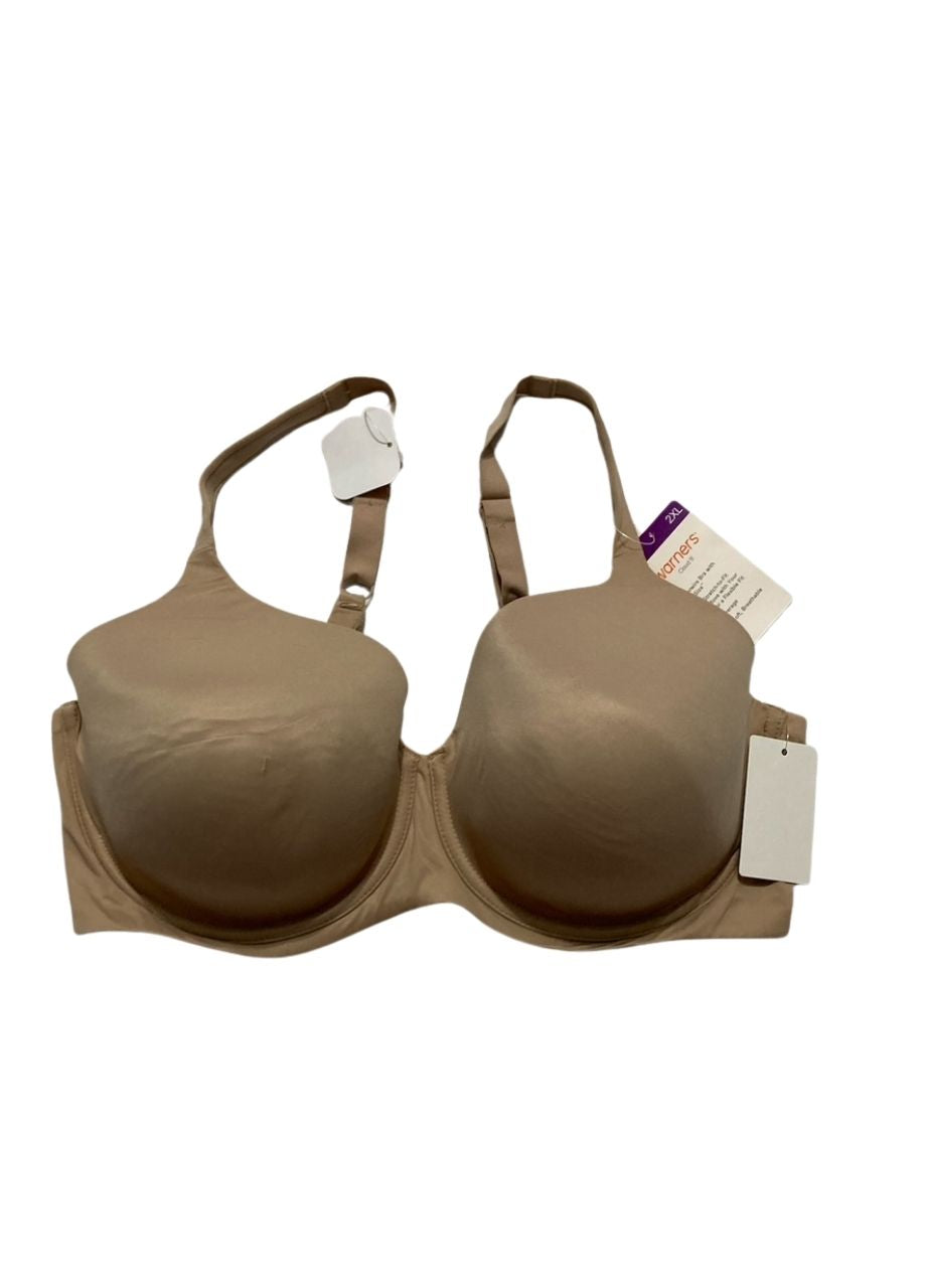 NWD WARNER'S Underwire T-Shirt Bra TOASTED ALMOND 3XL