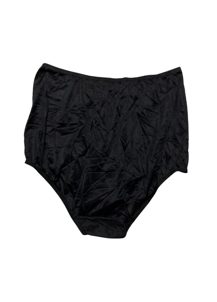 VANITY FAIR High Waisted Underwear MIDNIGHT BLACK XL