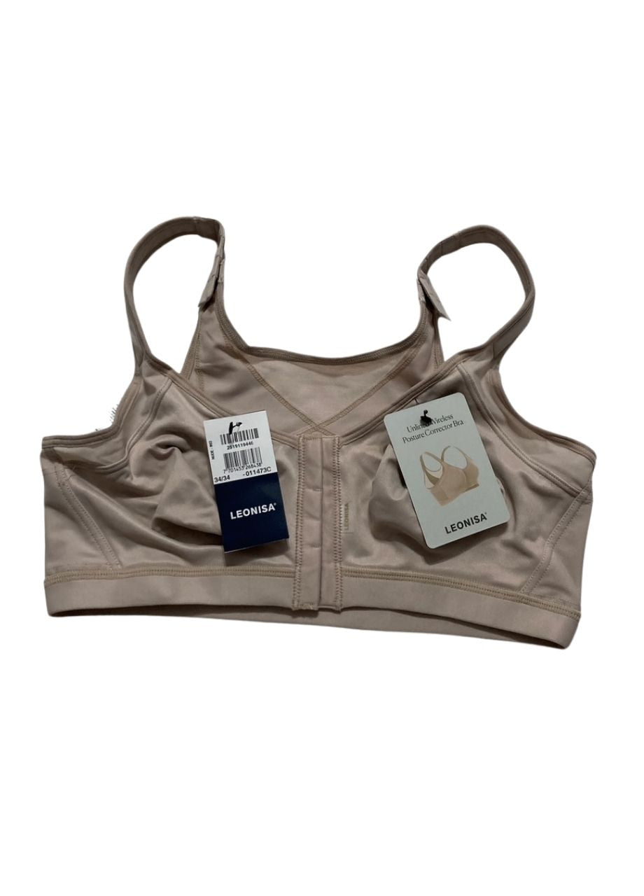 LEONISA Multi-Functional – Posture Corrector Bra Wireless BEIGE 34C