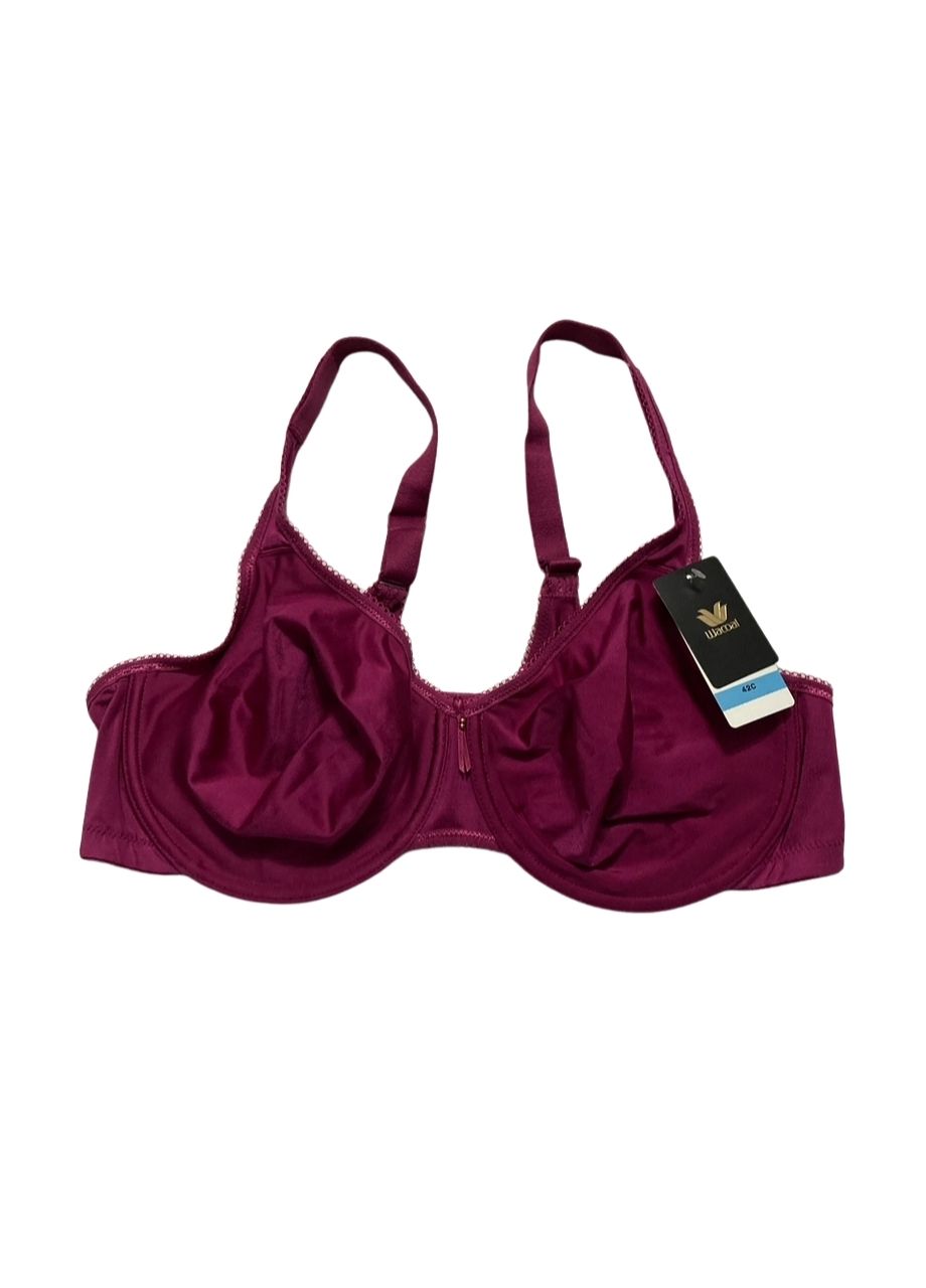 WACOAL Basic Beauty Unlined Underwire Full Coverage Bra BERRY FIZ 42C