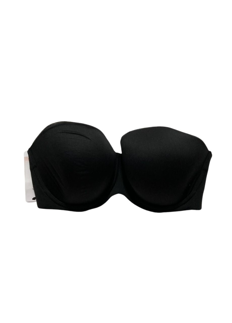 CALVIN KLEIN Constant Strapless Bra BLACK 36DD