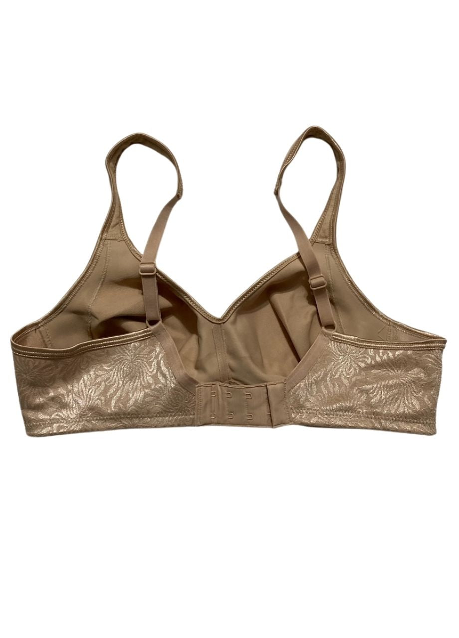 PLAYTEX 18 Hour Side & Back Smoothing Wireless NUDE 36B