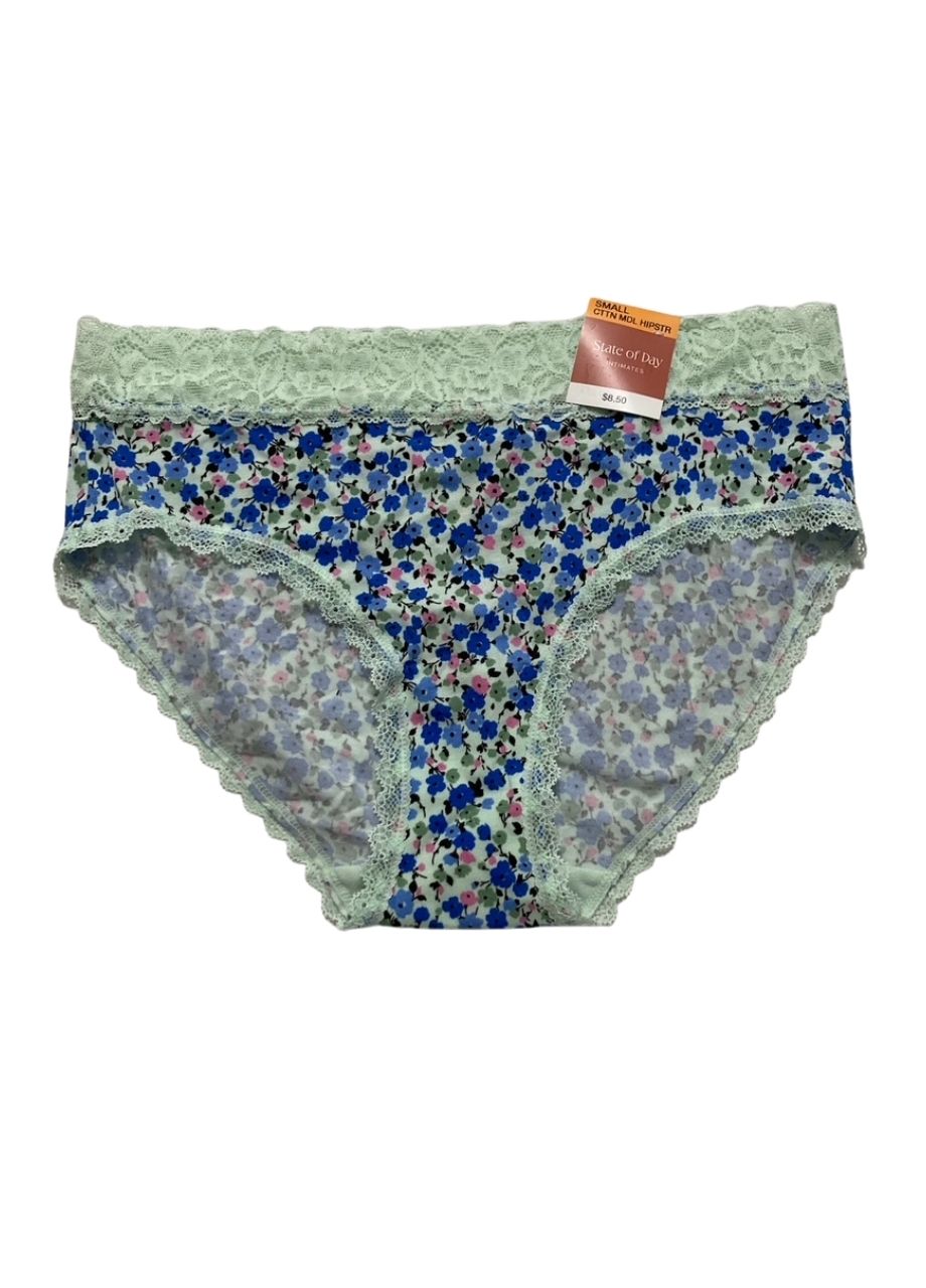 STATE OF DAY Lace-Trim Hipster Underwear DREAM DITSY