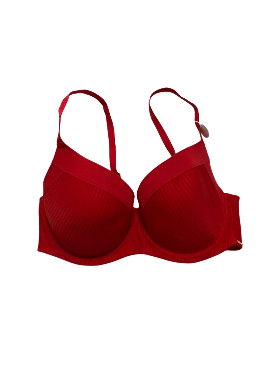 DORINA Carmen Light Padded Soft Silk Demi Bra RED 36D