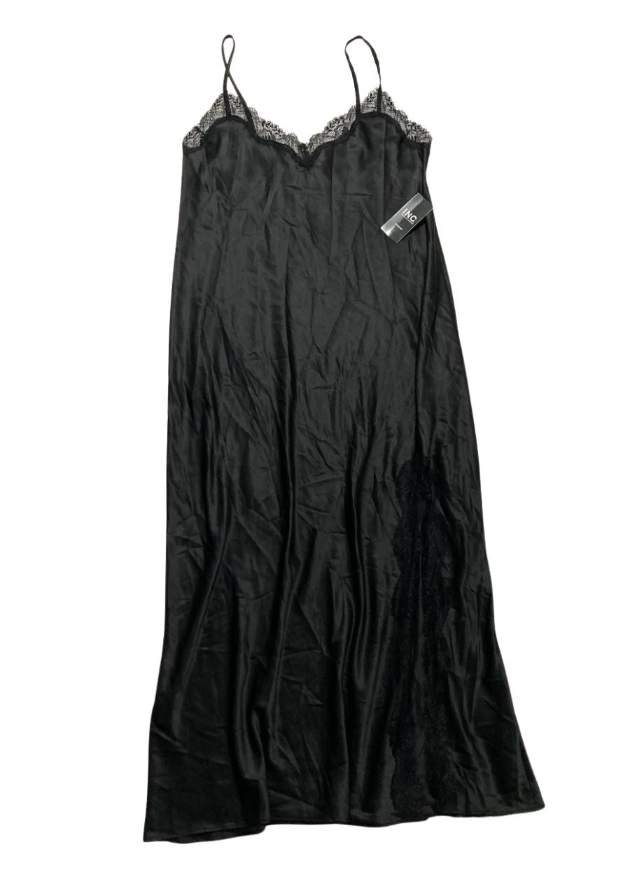 I.N.C Long Dress to sleep BLACK