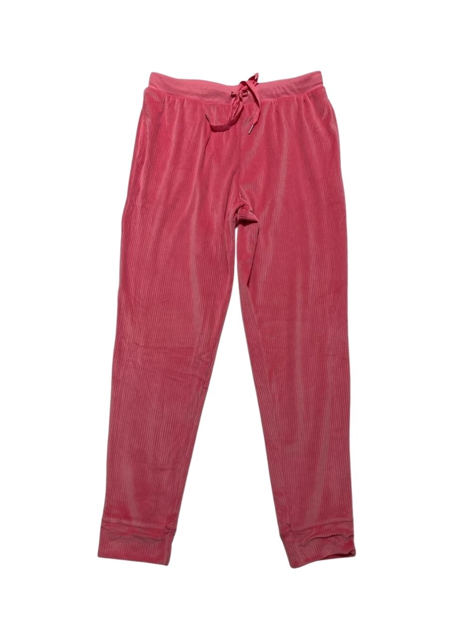 ROUDELAIN 2 Pc Stretch Fleece Sleepwear PINK M