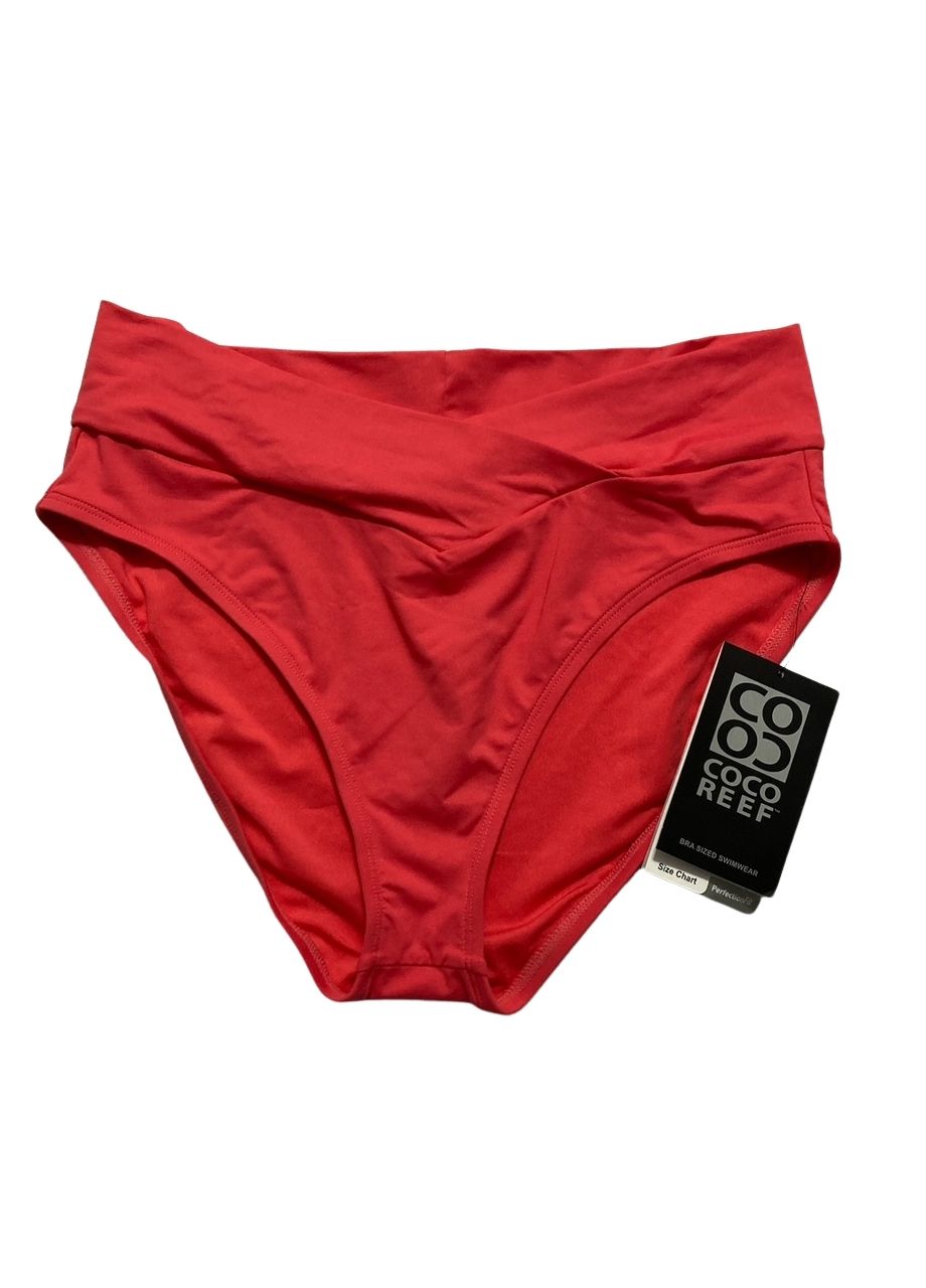 COCO REEF Serene Cross Over Bikini Bottoms PAPAYA L