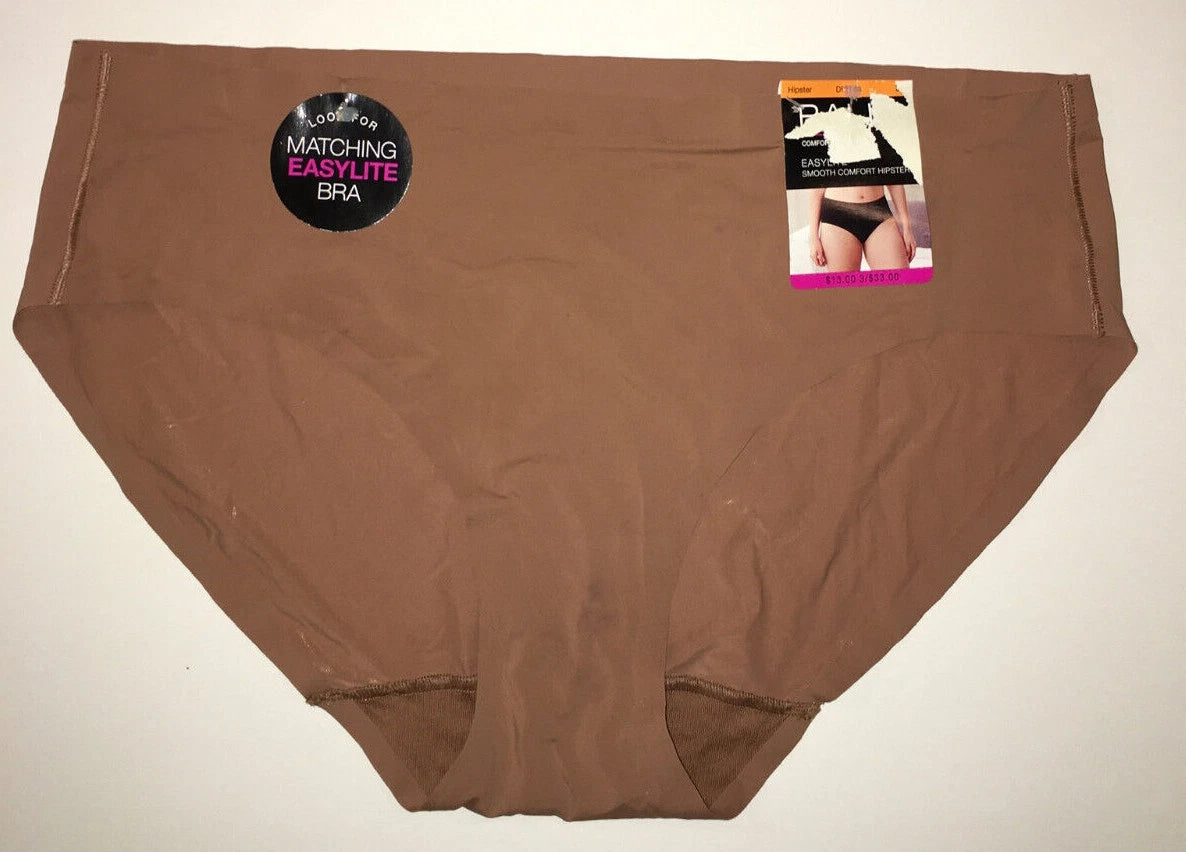 NWD Bali Women’s Comfort Revolution Easylite Hipster Panty BROWN 2XL